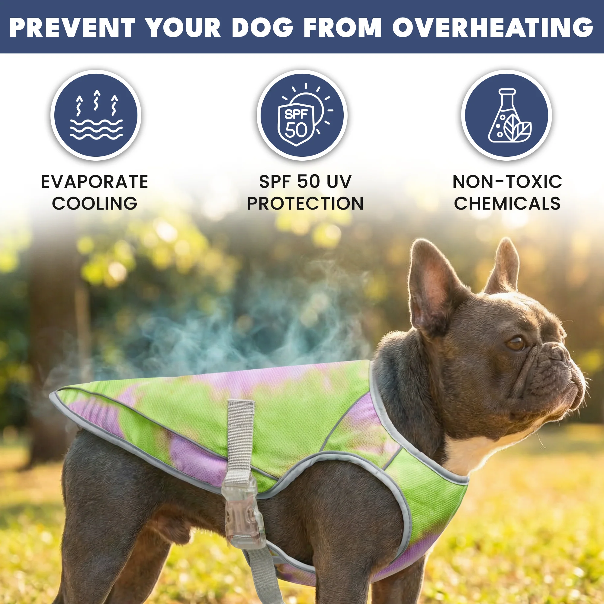 Gilet di raffreddamento per cani - Cono di neve - Image 5