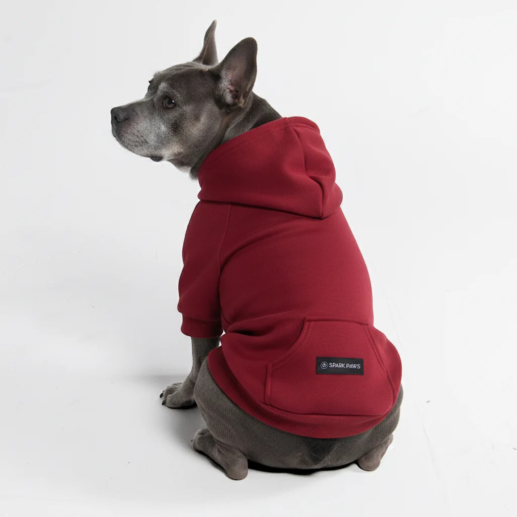 Maglione Essenziale per Cani - Bordeaux - Image 10