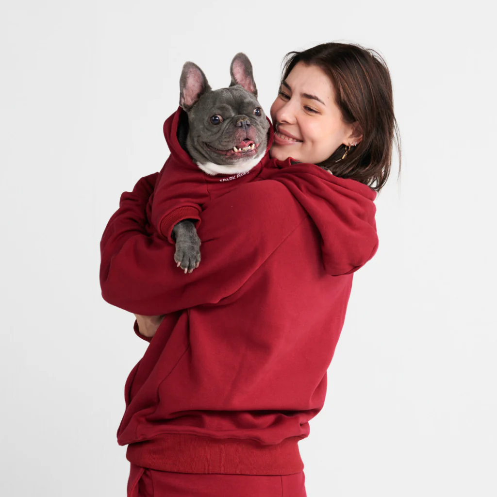 Maglione Essenziale per Cani - Bordeaux - Image 11