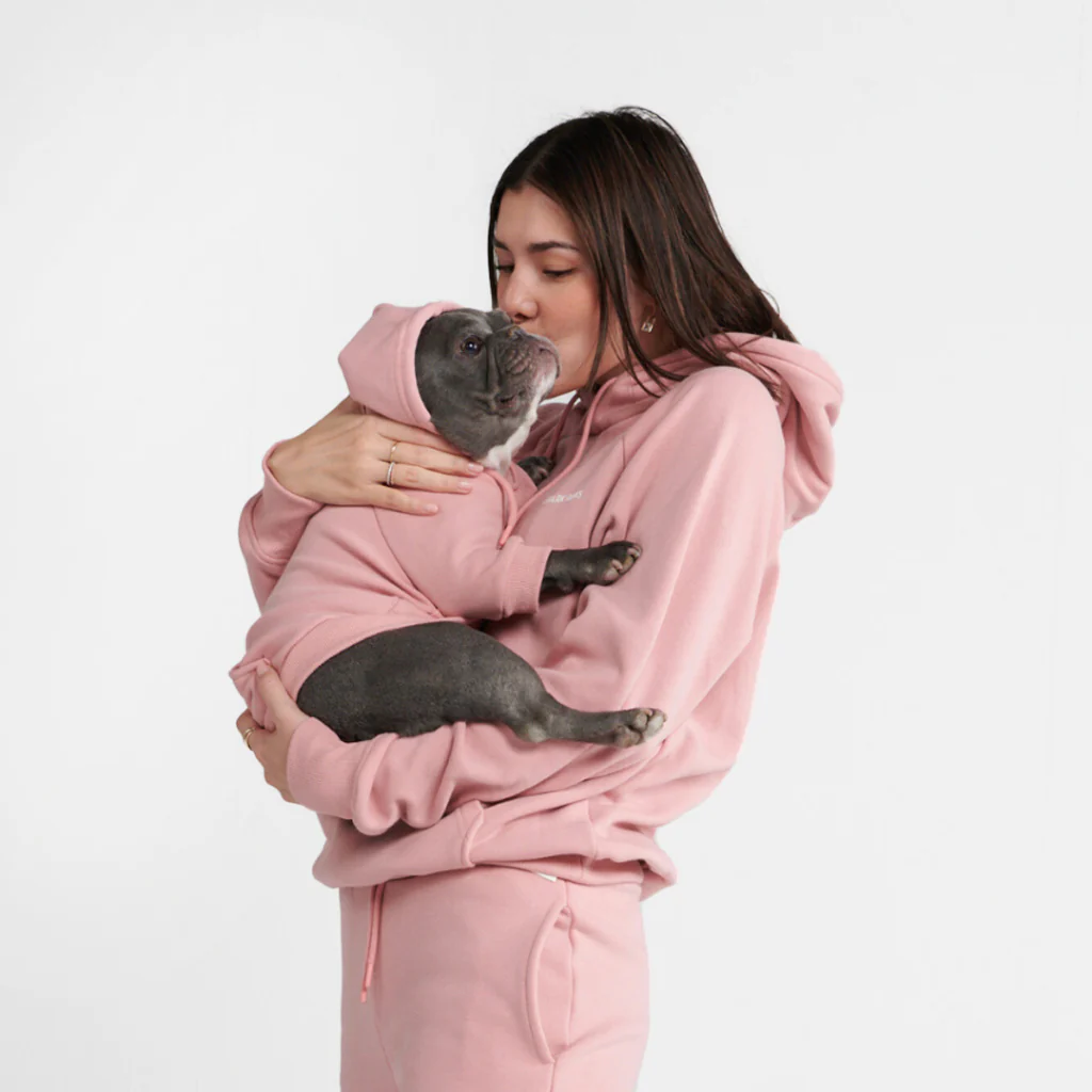 Felpa con cappuccio essenziale per cani - Image 46