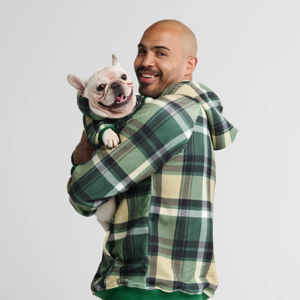Maglione Plaid per Cani - Quadretti verdi - Image 10