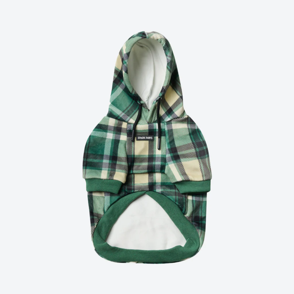 Maglione Plaid per Cani - Quadretti verdi - Image 7