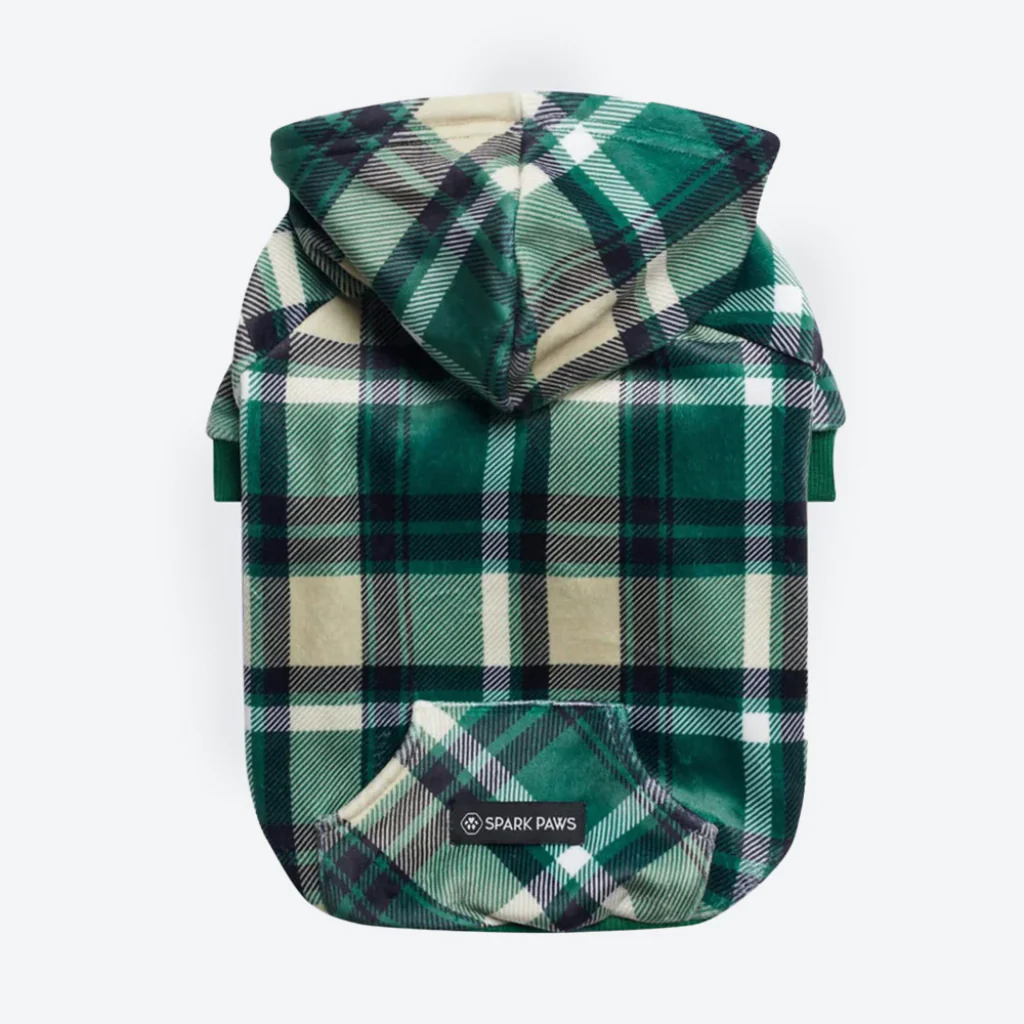 Maglione Plaid per Cani - Quadretti verdi - Image 8