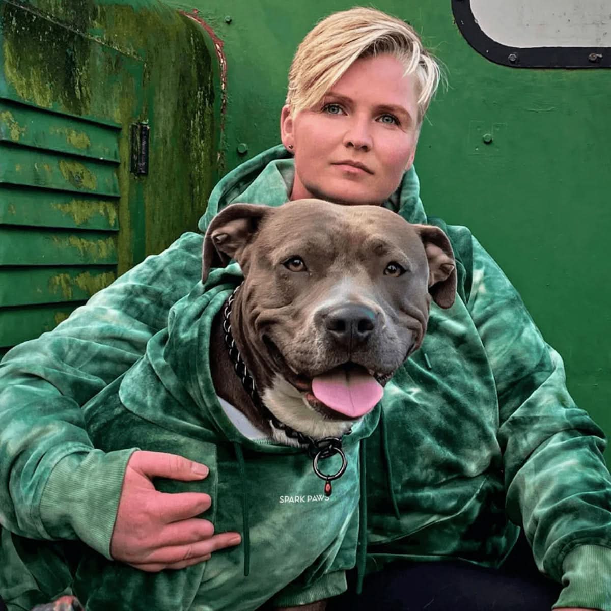 Maglione in Velluto per Cani - Verde Smeraldo - Image 13