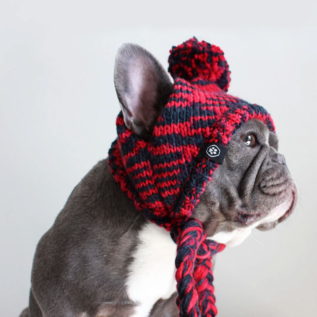 Cappello per cani Pom Pom in Maglia - Image 12