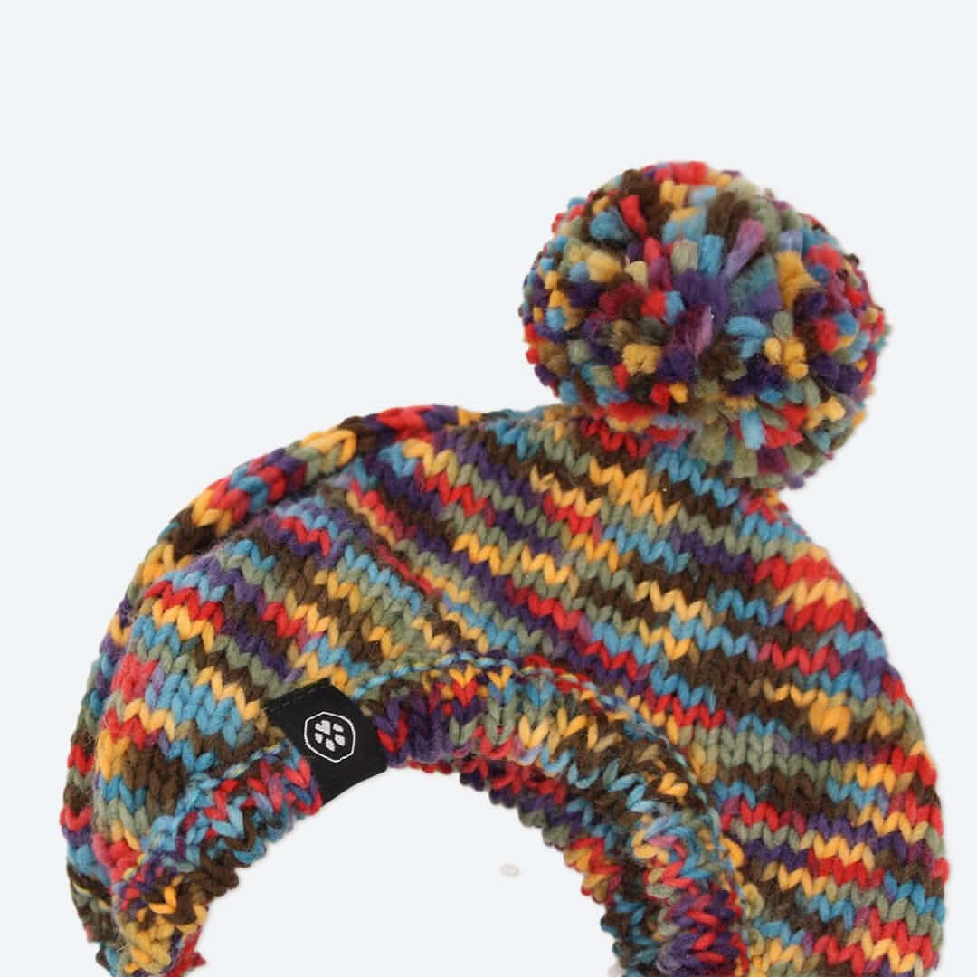 Cappello per cani Pom Pom in Maglia - Image 6