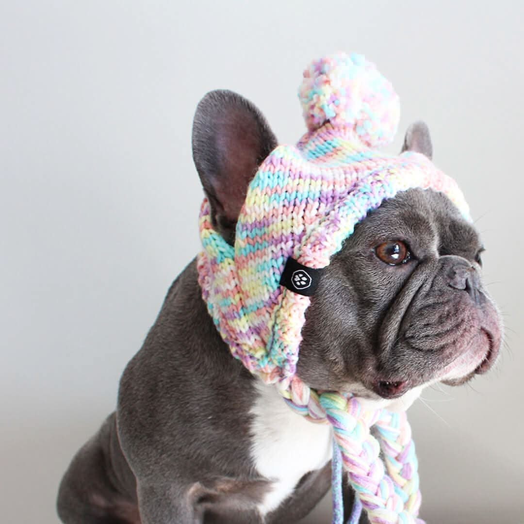 Cappello per cani Pom Pom in Maglia - Image 9