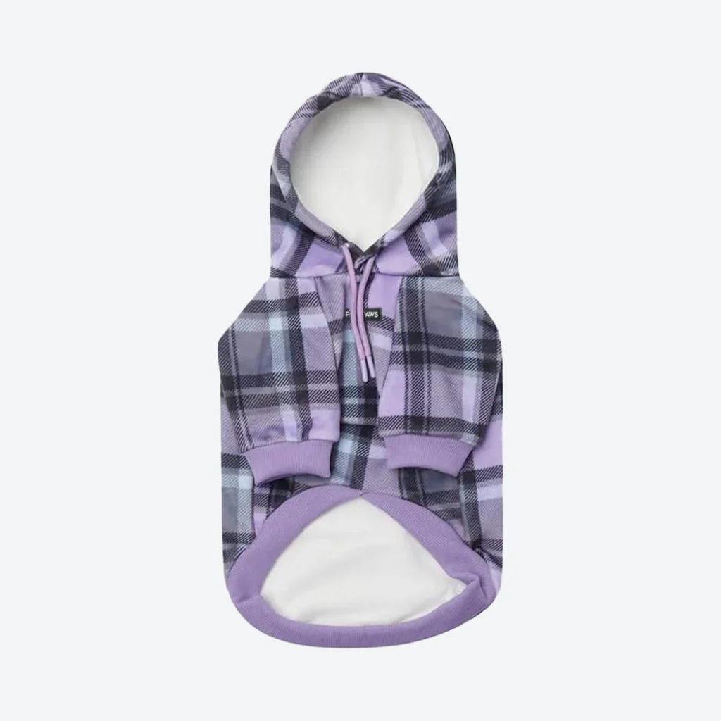 Maglione Plaid per Cani - Quadretti viola - Image 7