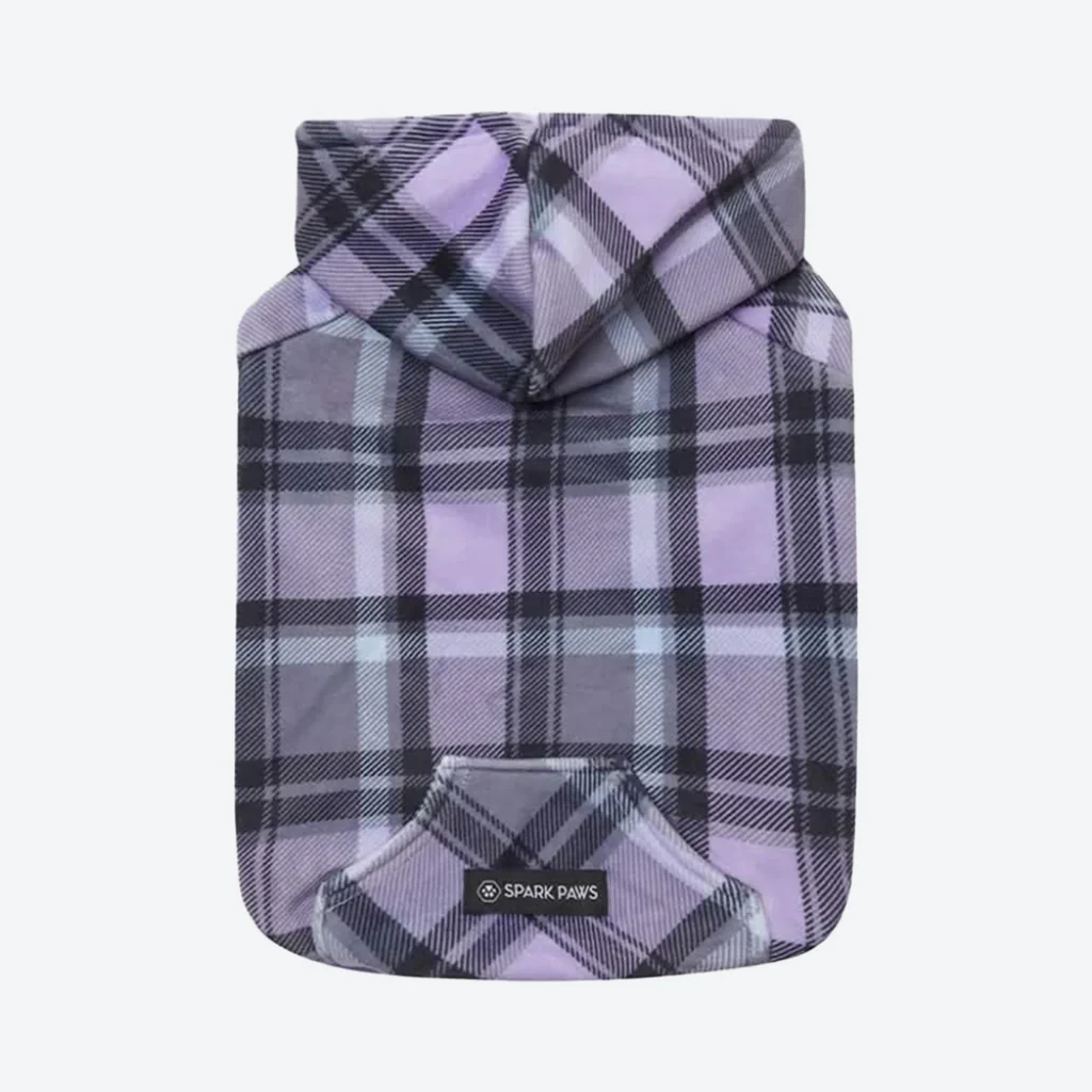 Maglione Plaid per Cani - Quadretti viola - Image 8