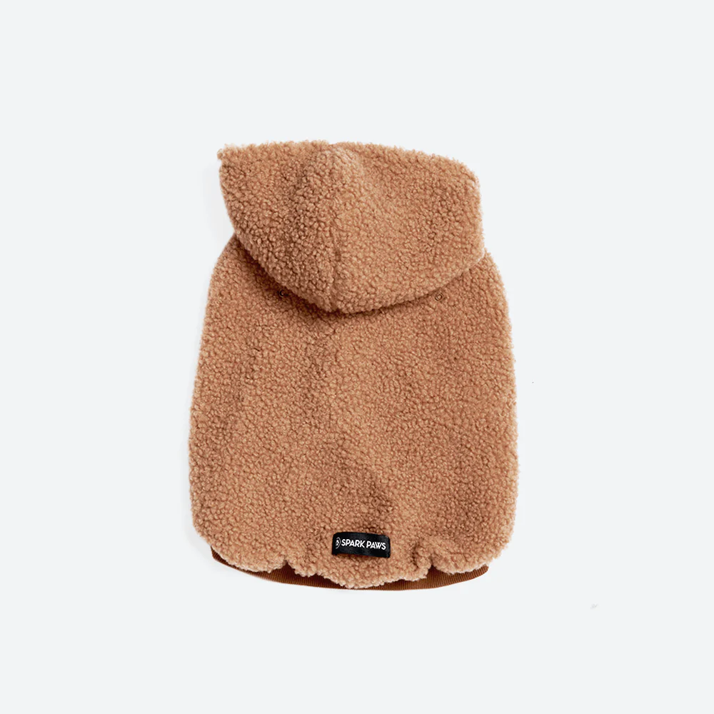 Giacca Teddy Sherpa - Marrone - Image 5