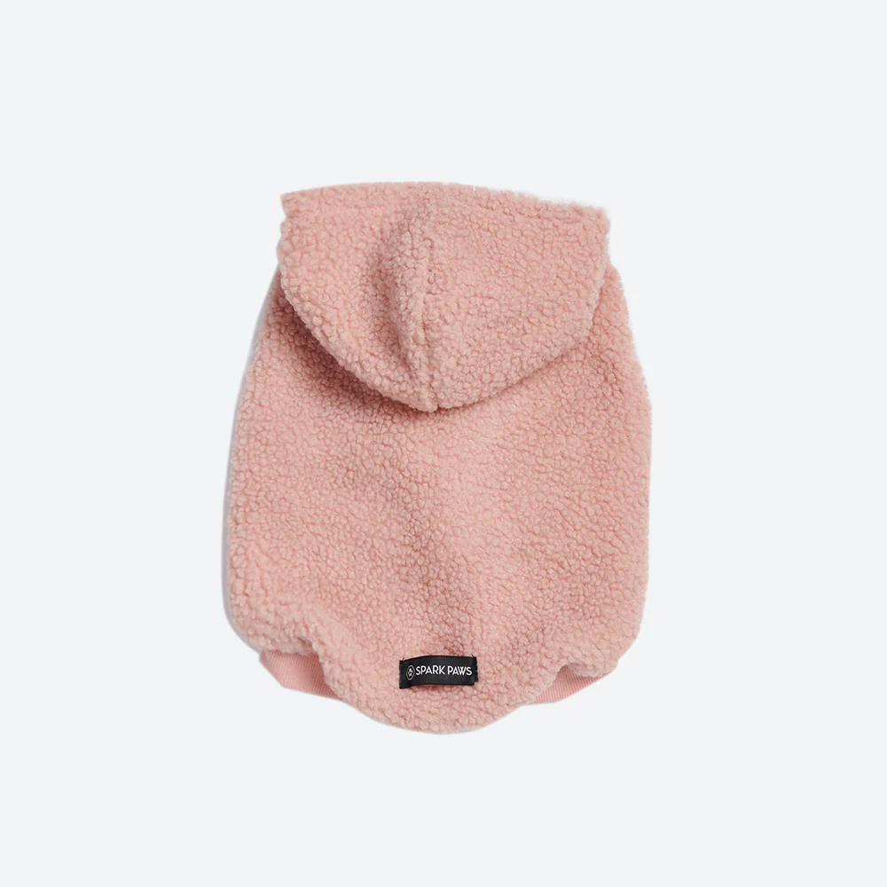 Giacca Teddy Sherpa - Rosa - Image 4
