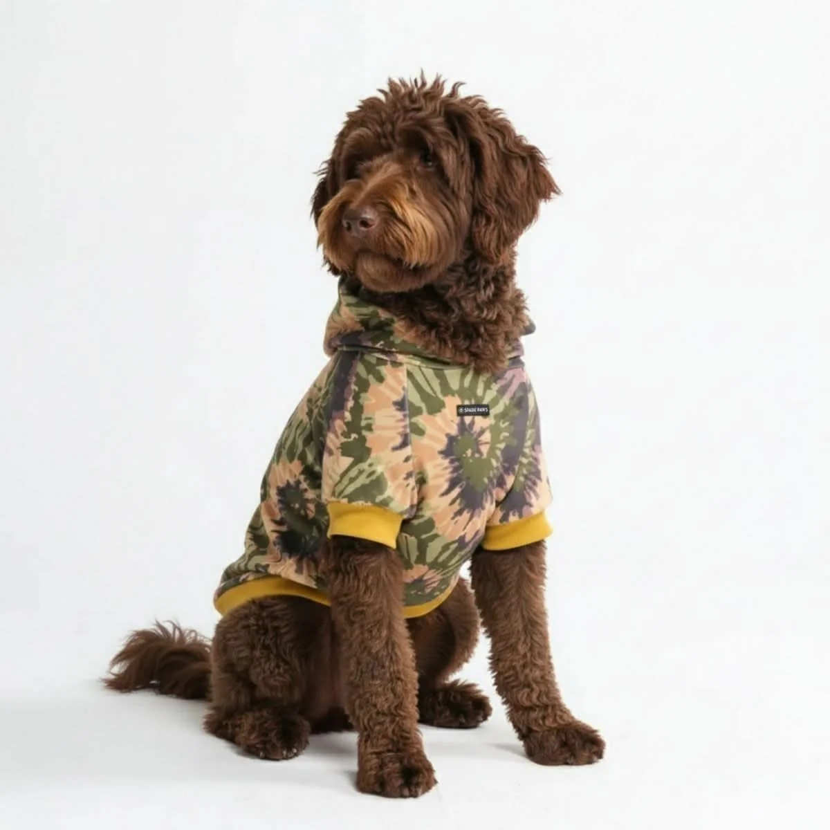 Felpe con cappuccio in velluto per cani - Image 43