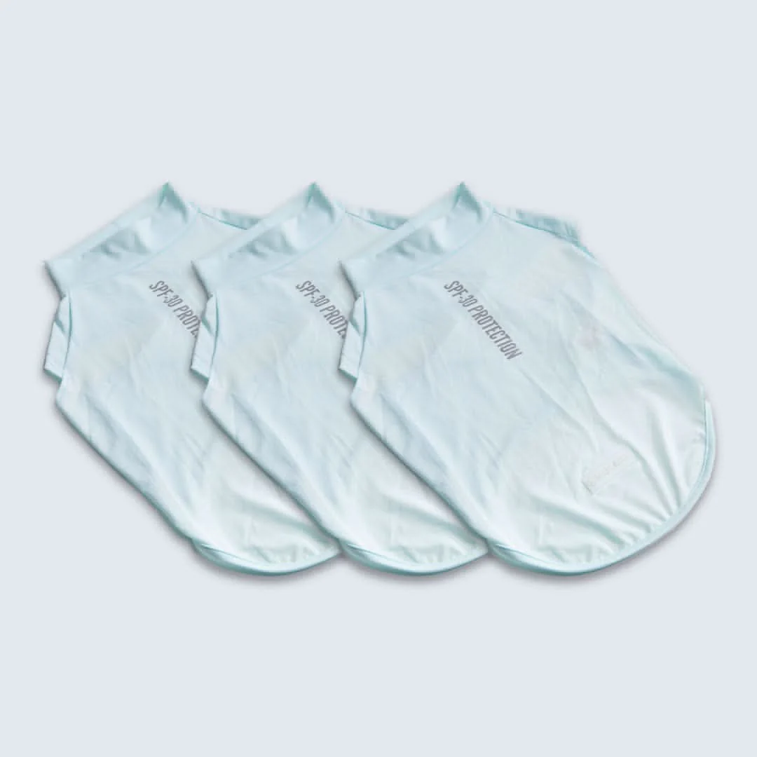 Maglietta per cani con protezione solare - Azzurro - Image 6