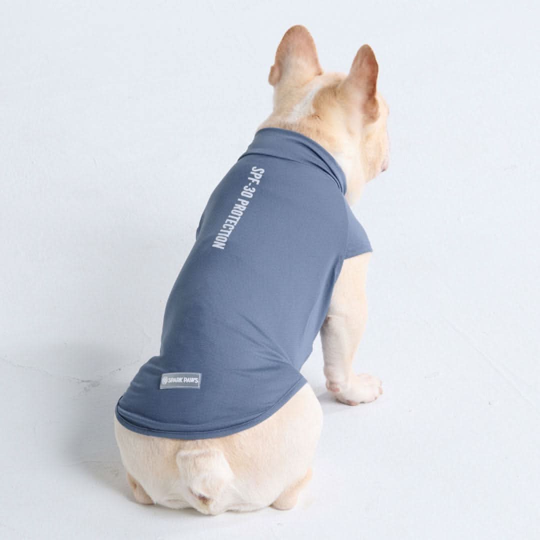 Maglietta per cani con protezione solare - Blu navy - Image 5