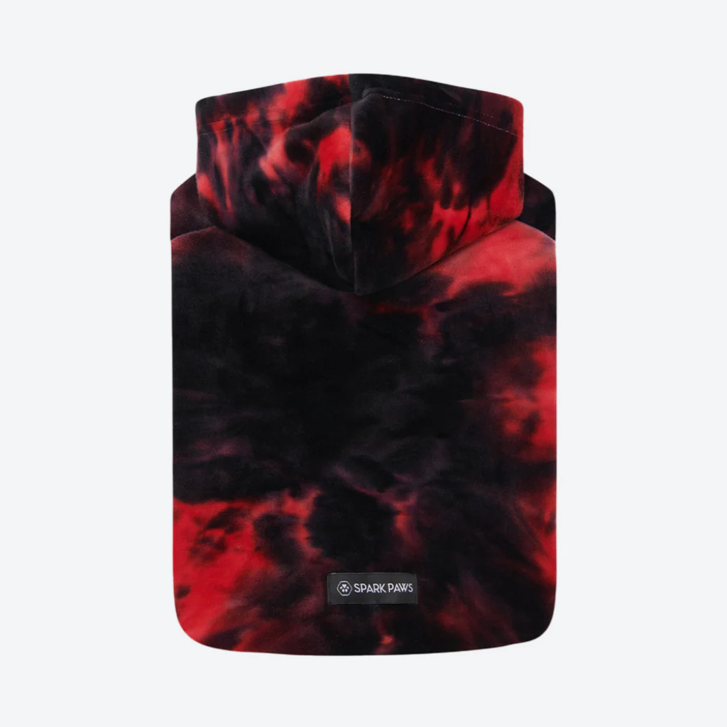 Maglione in Velluto per Cani - Rosso e Nero - Image 8